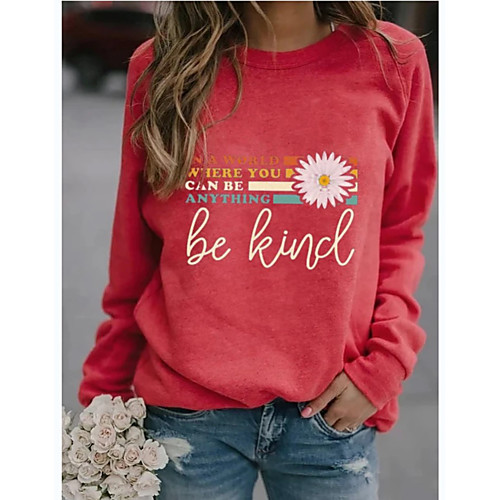 Women's Hoodie Sweatshirt Floral Graphic Text Daily Casual Hoodies Sweatshirts Loose Blue Yellow Green / Letter
Women's Hoodie Sweatshirt Floral Graphic Text Daily Casual Hoodies Sweatshirts Loose Blue Yellow Green / Letter