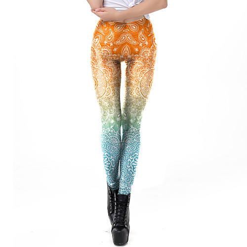 Women's Sporty Comfort Skinny Gym Yoga Leggings Pants Patterned Full Length Print High Waist Yellow
Women's Sporty Comfort Skinny Gym Yoga Leggings Pants Patterned Full Length Print High Waist Yellow