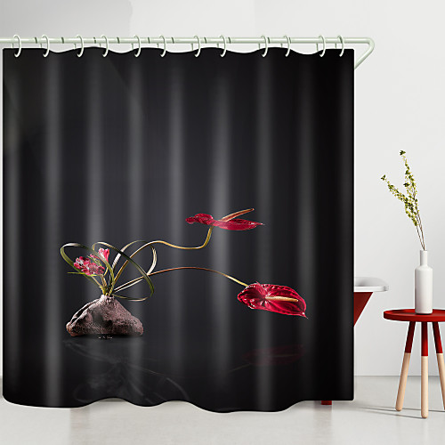 Flaming Flowers Digital Printing Shower Curtain Shower Curtains Hooks Modern Polyester New Design
Flaming Flowers Digital Printing Shower Curtain Shower Curtains Hooks Modern Polyester New Design