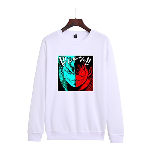 Inspired by One Piece Monkey D. Luffy Cosplay Costume Hoodie Polyester / Cotton Blend Graphic Printing Harajuku Graphic Hoodie For Women's / Men's
Inspired by One Piece Monkey D. Luffy Cosplay Costume Hoodie Polyester / Cotton Blend Graphic Printing Harajuku Graphic Hoodie For Women's / Men's