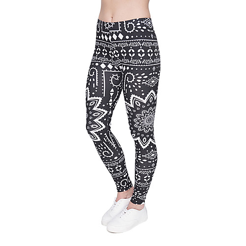 Women's Sporty Comfort Sports Gym Yoga Leggings Pants Patterned Ankle-Length Print Black
Women's Sporty Comfort Sports Gym Yoga Leggings Pants Patterned Ankle-Length Print Black