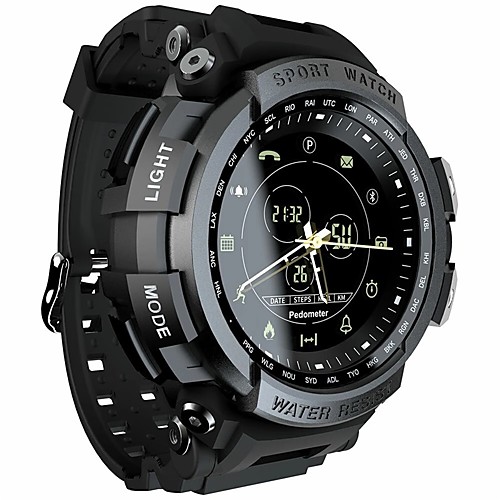 LOKMAT MK28 Smartwatch Fitness Running Watch Bluetooth Stopwatch Pedometer Call Reminder Waterproof Sports Calories Burned IP68 55mm Watch Case for Android iOS Men Women / Sleep Tracker / Alarm Clock
LOKMAT MK28 Smartwatch Fitness Running Watch Bluetooth Stopwatch Pedometer Call Reminder Waterproof Sports Calories Burned IP68 55mm Watch Case for Android iOS Men Women / Sleep Tracker / Alarm Clock