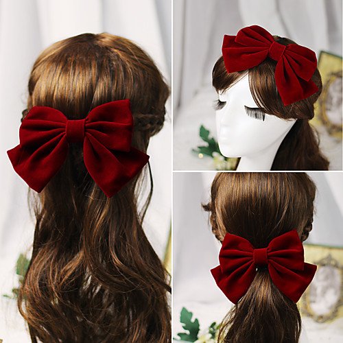 Antique Elegant Other / Flannel Headpiece / Hair Clip with Bowknot 1 Piece Special Occasion / Daily Wear Headpiece
Antique Elegant Other / Flannel Headpiece / Hair Clip with Bowknot 1 Piece Special Occasion / Daily Wear Headpiece