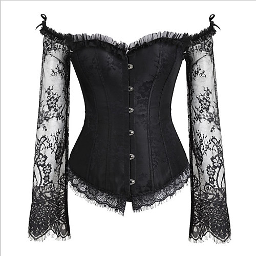 Women's Corset G-strings & Thongs Panties Light Lace Sexy Mesh Overbust Corset
Women's Corset G-strings & Thongs Panties Light Lace Sexy Mesh Overbust Corset