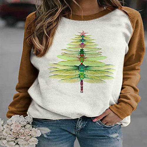 Women's Hoodie Sweatshirt Christmas Tree Christmas Christmas Hoodies Sweatshirts Loose Khaki Green Red
Women's Hoodie Sweatshirt Christmas Tree Christmas Christmas Hoodies Sweatshirts Loose Khaki Green Red