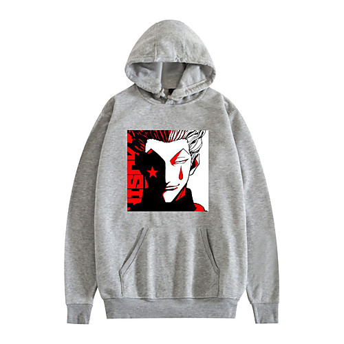 Inspired by Hunter X Hunter Hisoka Cosplay Costume Hoodie Polyester / Cotton Blend Graphic Printing Harajuku Graphic Hoodie For Women's / Men's
Inspired by Hunter X Hunter Hisoka Cosplay Costume Hoodie Polyester / Cotton Blend Graphic Printing Harajuku Graphic Hoodie For Women's / Men's
