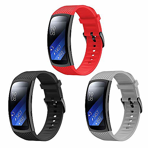 compatible with samsung gear fit 2/ gear fit2 pro watch band, durable and soft silicone replacement strap sport wristband for gear fit 2/ fit2 pro smartwatches
compatible with samsung gear fit 2/ gear fit2 pro watch band, durable and soft silicone replacement strap sport wristband for gear fit 2/ fit2 pro smartwatches