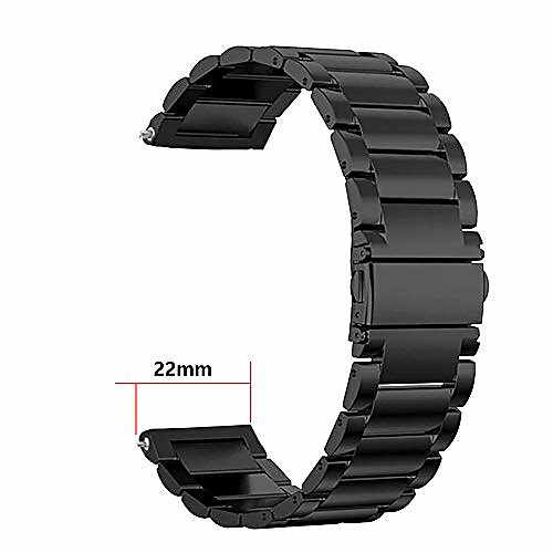 22mm watchband stainless steel watch band strap wristband replacement compatible with huawei watch gt2 46mm / honor magicwatch2
22mm watchband stainless steel watch band strap wristband replacement compatible with huawei watch gt2 46mm / honor magicwatch2