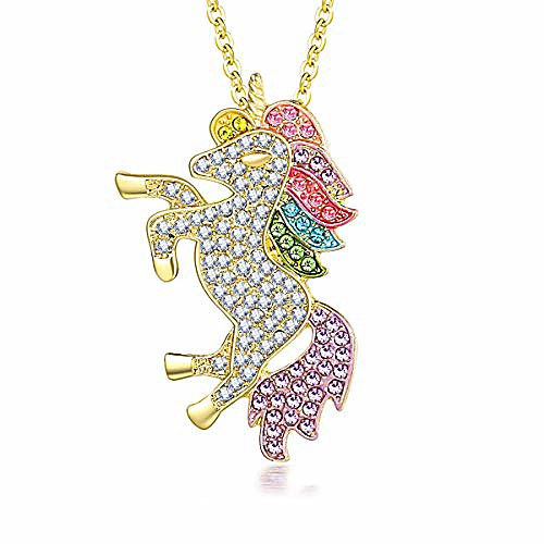 unicorn necklace for girls rainbow unicorn pendant fashion necklace gift for women girl
unicorn necklace for girls rainbow unicorn pendant fashion necklace gift for women girl