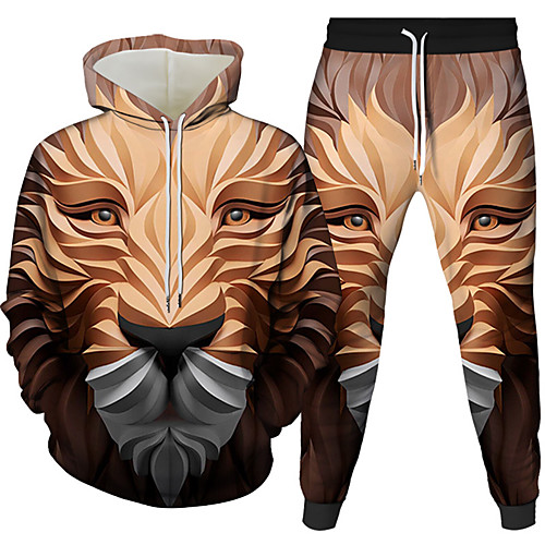 Men's 3D Hoodies Set Graphic 3D 2 Piece Hooded Daily 3D Print Casual Hoodies Sweatshirts Long Sleeve Rainbow Orange Black
Men's 3D Hoodies Set Graphic 3D 2 Piece Hooded Daily 3D Print Casual Hoodies Sweatshirts Long Sleeve Rainbow Orange Black