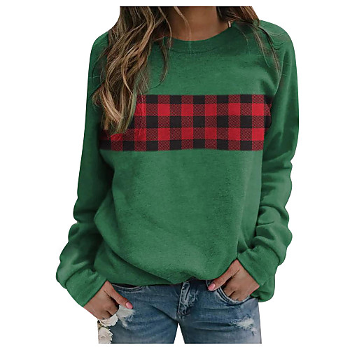 Women's Pullover Sweatshirt Graphic Color Block Daily Casual Hoodies Sweatshirts Green Black
Women's Pullover Sweatshirt Graphic Color Block Daily Casual Hoodies Sweatshirts Green Black