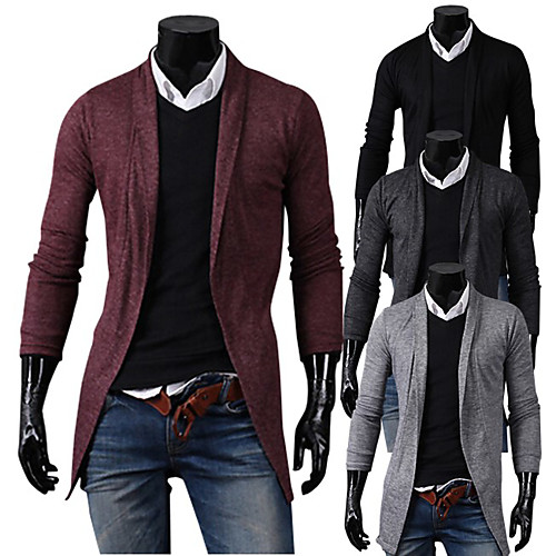 Men's Active Color Block Cardigan Long Sleeve Regular Sweater Cardigans Cowl Neck Fall Winter Wine Red Black Dark Gray
Men's Active Color Block Cardigan Long Sleeve Regular Sweater Cardigans Cowl Neck Fall Winter Wine Red Black Dark Gray