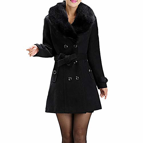 Women's Coat Party Fall Winter Long Coat Tailored Fit Fashion Jacket Solid Color Yellow Gray / Spring / Holiday
Women's Coat Party Fall Winter Long Coat Tailored Fit Fashion Jacket Solid Color Yellow Gray / Spring / Holiday