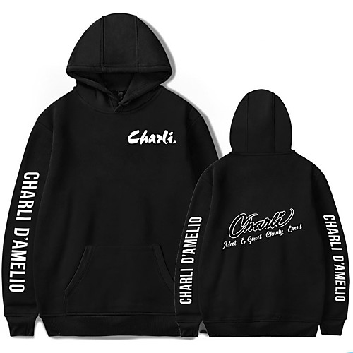 Inspired by Cosplay Charli D'Amelio Cosplay Costume Hoodie Polyester / Cotton Blend Graphic Prints Printing Harajuku Graphic Hoodie For Women's / Men's
Inspired by Cosplay Charli D'Amelio Cosplay Costume Hoodie Polyester / Cotton Blend Graphic Prints Printing Harajuku Graphic Hoodie For Women's / Men's