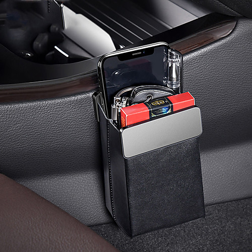 Baseus Magic Car Storage Rack Bag Leather Car Phone Holder Auto Organizer Hanging Pouch Box Car Styling Interior Accessories Black
Baseus Magic Car Storage Rack Bag Leather Car Phone Holder Auto Organizer Hanging Pouch Box Car Styling Interior Accessories Black