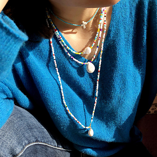 Women's Pendant Necklace Chain Necklace Stacking Stackable Precious Gemini Lucky Blessed Faith Unique Design European Rock Hip Hop Pearl Glass Stone Rainbow 75 cm Necklace Jewelry 4pcs For Street
Women's Pendant Necklace Chain Necklace Stacking Stackable Precious Gemini Lucky Blessed Faith Unique Design European Rock Hip Hop Pearl Glass Stone Rainbow 75 cm Necklace Jewelry 4pcs For Street