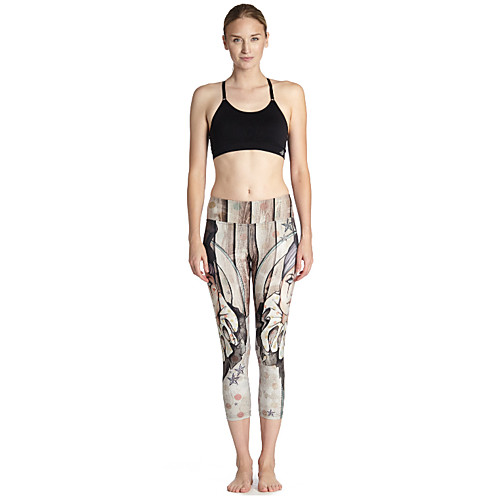 Women's Basic Chino Breathable Daily Gym Pants Pants Pattern Calf-Length Print Light Brown
Women's Basic Chino Breathable Daily Gym Pants Pants Pattern Calf-Length Print Light Brown