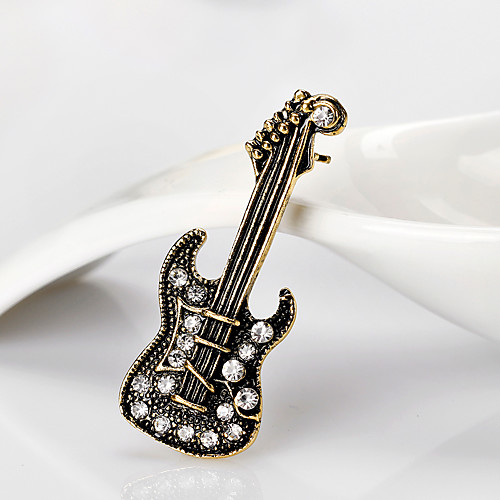 Women's Brooches 3D Guitar Fashion Gold Plated Brooch Jewelry Gold Silver For Christmas Gifts Wedding Party Dress Party & Evening New Year
Women's Brooches 3D Guitar Fashion Gold Plated Brooch Jewelry Gold Silver For Christmas Gifts Wedding Party Dress Party & Evening New Year