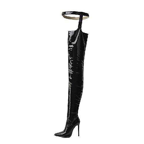 Women's Boots Sexy Boots Stiletto Heel Pointed Toe Thigh High Boots Daily PU Synthetics Red Black
Women's Boots Sexy Boots Stiletto Heel Pointed Toe Thigh High Boots Daily PU Synthetics Red Black