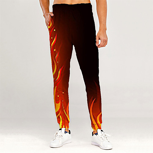 Men's Novelty Casual / Sporty Outdoor Sports Casual Daily Sweatpants Trousers Pants Graphic 3D Full Length Print Orange
Men's Novelty Casual / Sporty Outdoor Sports Casual Daily Sweatpants Trousers Pants Graphic 3D Full Length Print Orange