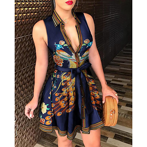 Women's Swing Dress Knee Length Dress Blue Yellow White Black Navy Blue Beige Sleeveless Print Solid Color Spring Summer Casual Boho 2021 S M L XL XXL
Women's Swing Dress Knee Length Dress Blue Yellow White Black Navy Blue Beige Sleeveless Print Solid Color Spring Summer Casual Boho 2021 S M L XL XXL