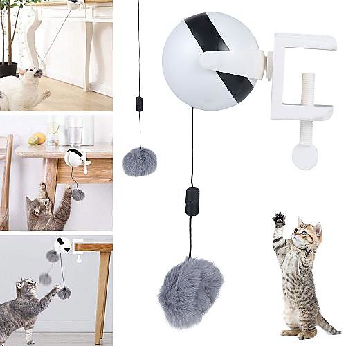 Ball Teaser Interactive Cat Toys Fun Cat Toys Cat Cat Toy Smart Focus Toy Electric Automatic Interactive Plastic Plush ABS Gift Pet Toy Pet Play
Ball Teaser Interactive Cat Toys Fun Cat Toys Cat Cat Toy Smart Focus Toy Electric Automatic Interactive Plastic Plush ABS Gift Pet Toy Pet Play