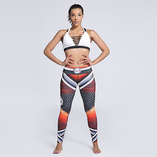 Women's Basic Casual Comfort Daily Gym Leggings Pants Multi Color Letter Ankle-Length Patchwork Print Red
Women's Basic Casual Comfort Daily Gym Leggings Pants Multi Color Letter Ankle-Length Patchwork Print Red