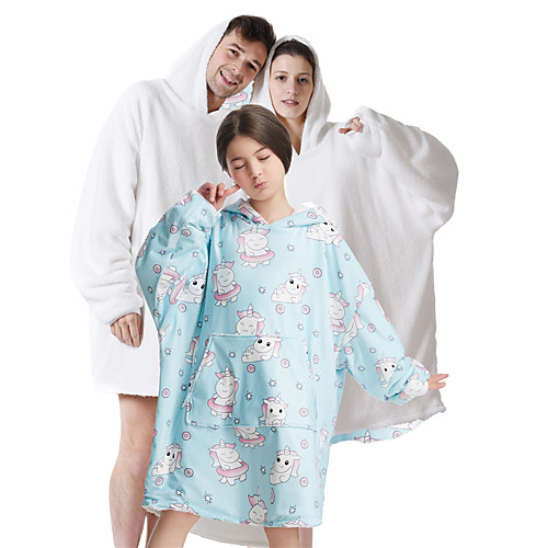 Inspired by Cosplay Unicorn Masquerade Hoodie Polyester / Cotton Blend Unicorn Printing Harajuku Graphic blanket Hoodie For Women's / Men's
Inspired by Cosplay Unicorn Masquerade Hoodie Polyester / Cotton Blend Unicorn Printing Harajuku Graphic blanket Hoodie For Women's / Men's