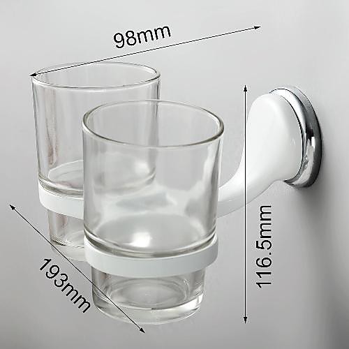 Toothbrush Holder Multifunction Modern Stainless Steel A Grade ABS 1pc - Bathroom Wall Mounted
Toothbrush Holder Multifunction Modern Stainless Steel A Grade ABS 1pc - Bathroom Wall Mounted