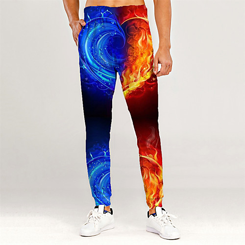 Men's Novelty Casual / Sporty Outdoor Sports Casual Daily Sweatpants Trousers Pants Graphic 3D Full Length Print Blue
Men's Novelty Casual / Sporty Outdoor Sports Casual Daily Sweatpants Trousers Pants Graphic 3D Full Length Print Blue