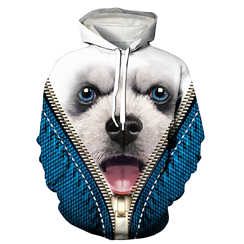 Men's Pullover Hoodie Sweatshirt Animal Patterned Graphic 3D Print Hooded Daily 3D Print 3D Print Casual Hoodies Sweatshirts Long Sleeve Blue
Men's Pullover Hoodie Sweatshirt Animal Patterned Graphic 3D Print Hooded Daily 3D Print 3D Print Casual Hoodies Sweatshirts Long Sleeve Blue