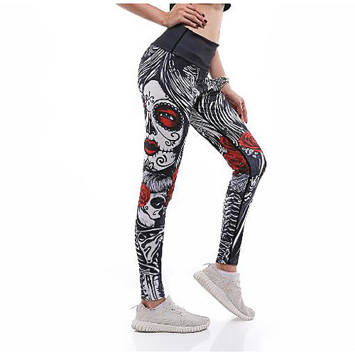 Women's Basic Casual Comfort Daily Gym Leggings Pants Skull Ankle-Length Patchwork Print Dark Gray
Women's Basic Casual Comfort Daily Gym Leggings Pants Skull Ankle-Length Patchwork Print Dark Gray