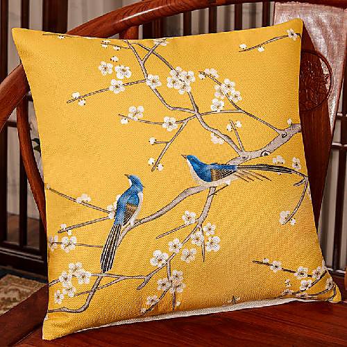 1 pcs Faux Linen Pillow Cover, Floral&Plants Luxury Modern Square Zipper Traditional Classic
1 pcs Faux Linen Pillow Cover, Floral&Plants Luxury Modern Square Zipper Traditional Classic