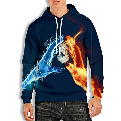 Men's Pullover Hoodie Sweatshirt Graphic 3D Print Hooded Daily 3D Print 3D Print Casual Hoodies Sweatshirts Long Sleeve Blue
Men's Pullover Hoodie Sweatshirt Graphic 3D Print Hooded Daily 3D Print 3D Print Casual Hoodies Sweatshirts Long Sleeve Blue