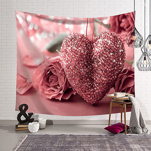 Valentine's Day Wall Tapestry Art Decor Blanket Curtain Hanging Home Bedroom Living Room Decoration Heart Rose
Valentine's Day Wall Tapestry Art Decor Blanket Curtain Hanging Home Bedroom Living Room Decoration Heart Rose