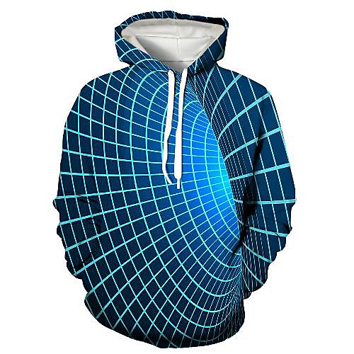 Men's Pullover Hoodie Sweatshirt Graphic Optical Illusion 3D Print Hooded Daily 3D Print 3D Print Casual Hoodies Sweatshirts Long Sleeve Blue
Men's Pullover Hoodie Sweatshirt Graphic Optical Illusion 3D Print Hooded Daily 3D Print 3D Print Casual Hoodies Sweatshirts Long Sleeve Blue