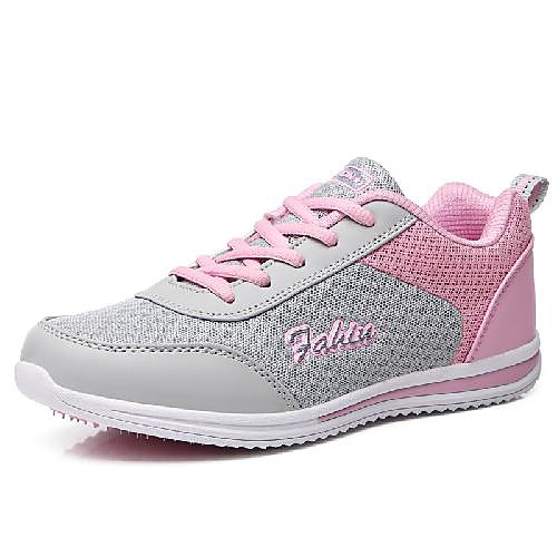 Women's Sneakers Flat Heel Round Toe Sporty Daily Running Shoes Mesh Color Block Pink / White Pink / Grey Purple
Women's Sneakers Flat Heel Round Toe Sporty Daily Running Shoes Mesh Color Block Pink / White Pink / Grey Purple
