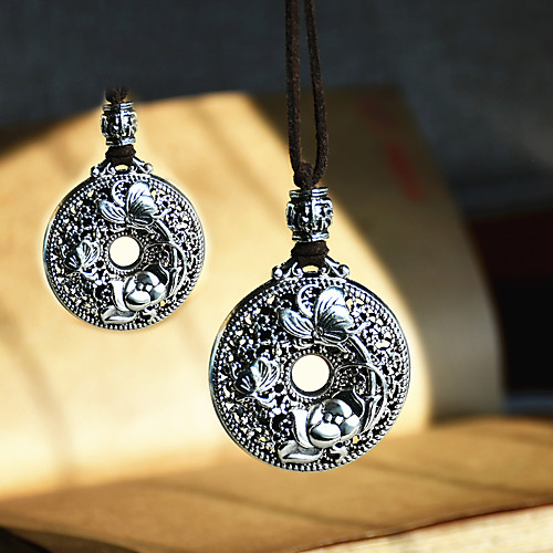 Women's Pendant Necklace Power Necklace Drop Friends Joy Gemini Lucky Aquarius Artistic Simple Unique Design Vintage Leather Alloy Silver 80 cm Necklace Jewelry 1pc For Street Gift Engagement
Women's Pendant Necklace Power Necklace Drop Friends Joy Gemini Lucky Aquarius Artistic Simple Unique Design Vintage Leather Alloy Silver 80 cm Necklace Jewelry 1pc For Street Gift Engagement