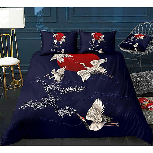 red-crowned crane 3-piece duvet cover set hotel bedding sets comforter cover with soft lightweight microfiber, include 1 duvet cover, 2 pillowcases for double/queen/king(1 pillowcase for twin/single)
red-crowned crane 3-piece duvet cover set hotel bedding sets comforter cover with soft lightweight microfiber, include 1 duvet cover, 2 pillowcases for double/queen/king(1 pillowcase for twin/single)