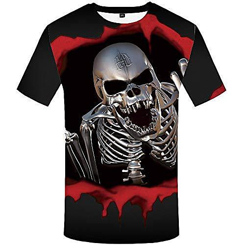 Men's Tee T shirt Shirt 3D Print Skeleton Short Sleeve Daily Wear Tops Personalized Chic & Modern Round Neck LE295 / Summer
Men's Tee T shirt Shirt 3D Print Skeleton Short Sleeve Daily Wear Tops Personalized Chic & Modern Round Neck LE295 / Summer