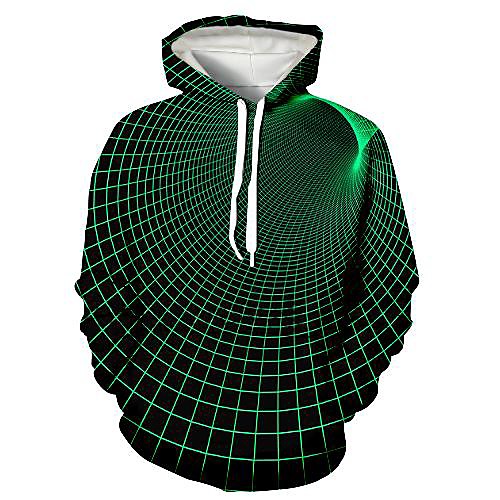 Men's Pullover Hoodie Sweatshirt Graphic Optical Illusion 3D Print Hooded Daily 3D Print 3D Print Casual Hoodies Sweatshirts Long Sleeve Green
Men's Pullover Hoodie Sweatshirt Graphic Optical Illusion 3D Print Hooded Daily 3D Print 3D Print Casual Hoodies Sweatshirts Long Sleeve Green