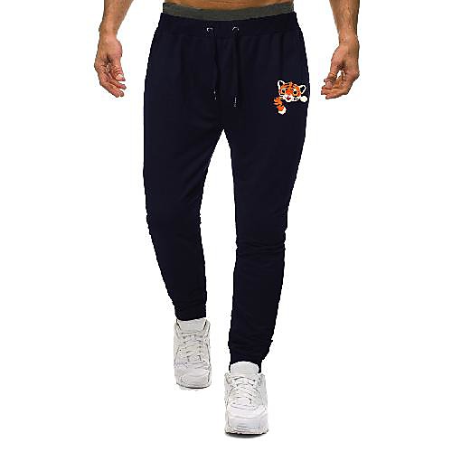 Men's Sporty Basic Outdoor Daily Pants Sweatpants Pants Animal Full Length Sporty Drawstring Black Blue Gray
Men's Sporty Basic Outdoor Daily Pants Sweatpants Pants Animal Full Length Sporty Drawstring Black Blue Gray