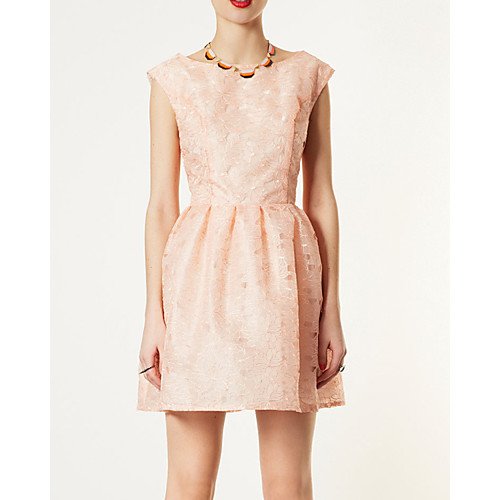 A-Line Beautiful Back Elegant Homecoming Cocktail Party Dress Jewel Neck Sleeveless Short / Mini Lace with Lace Insert 2021
A-Line Beautiful Back Elegant Homecoming Cocktail Party Dress Jewel Neck Sleeveless Short / Mini Lace with Lace Insert 2021