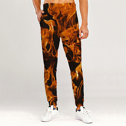 Men's Novelty Casual / Sporty Outdoor Sports Casual Daily Sweatpants Trousers Pants Graphic 3D Full Length Print Orange
Men's Novelty Casual / Sporty Outdoor Sports Casual Daily Sweatpants Trousers Pants Graphic 3D Full Length Print Orange