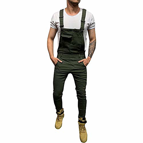 mens jeans overall jumpsuit streetwear pocket overall bib overall slim fit denim pants
mens jeans overall jumpsuit streetwear pocket overall bib overall slim fit denim pants