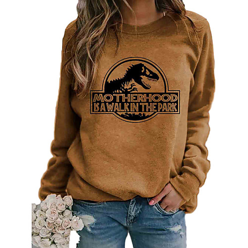 Women's Pullover Sweatshirt Print Animal Patchwork Daily Other Prints Casual Hoodies Sweatshirts Blue Khaki Green
Women's Pullover Sweatshirt Print Animal Patchwork Daily Other Prints Casual Hoodies Sweatshirts Blue Khaki Green