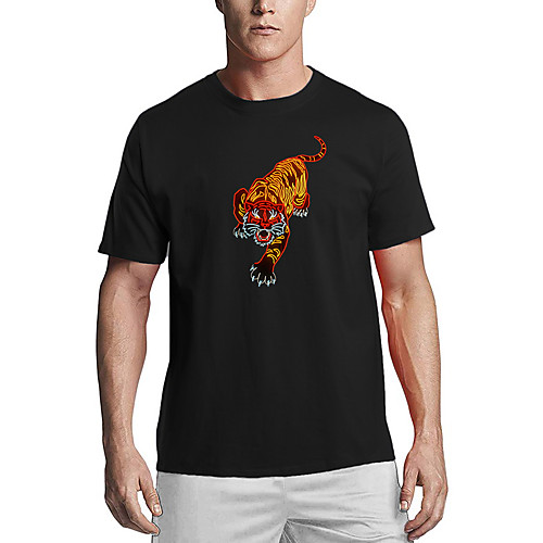 Men's T shirt Other Prints Graphic Print Short Sleeve Daily Tops Cotton Basic White Black Red
Men's T shirt Other Prints Graphic Print Short Sleeve Daily Tops Cotton Basic White Black Red