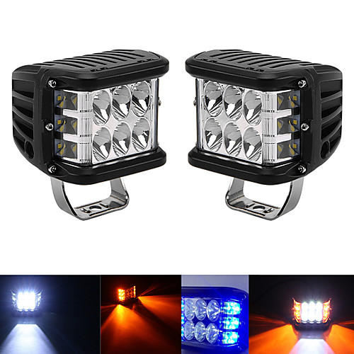 4inch 45W Side Shooter Off Road Dual Side Work Light Combo Led DRL with Flash Strobe Function Driving Flood Work Light Bar For Tractors Boat 4x4 Truck SUV ATV Fog Lamp
4inch 45W Side Shooter Off Road Dual Side Work Light Combo Led DRL with Flash Strobe Function Driving Flood Work Light Bar For Tractors Boat 4x4 Truck SUV ATV Fog Lamp