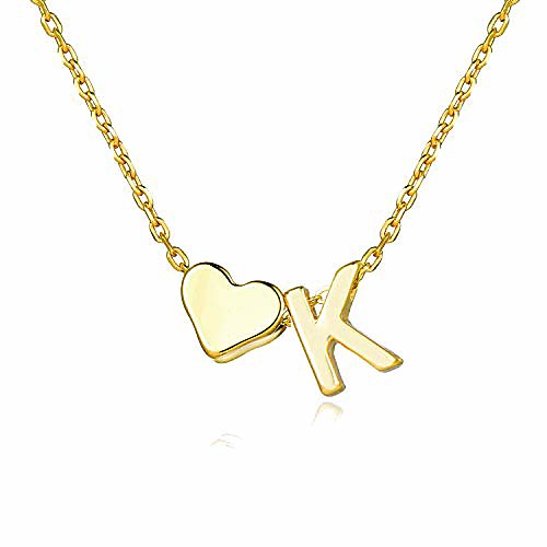 gold heart k initial necklace for teen girls,dainty personalized letter heart choker necklace gift for women necklace jewelry (k1)
gold heart k initial necklace for teen girls,dainty personalized letter heart choker necklace gift for women necklace jewelry (k1)