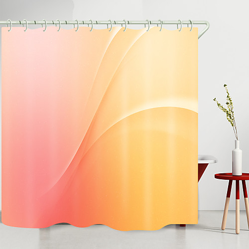 Simple Yellow Pink Digital Printing Shower Curtain Shower Curtains Hooks Modern Polyester New Design
Simple Yellow Pink Digital Printing Shower Curtain Shower Curtains Hooks Modern Polyester New Design